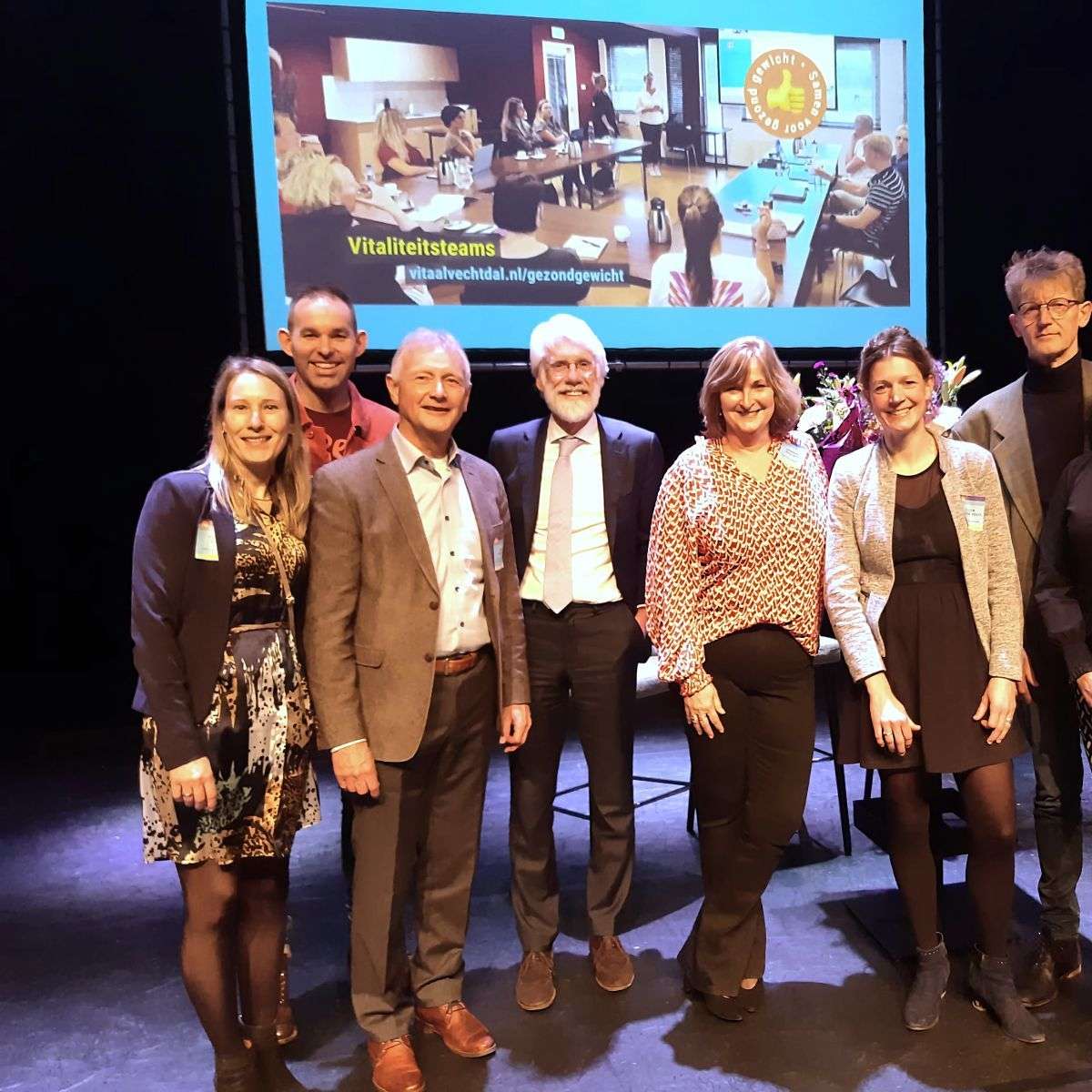 Team Vitaal Vechtdal viert 10 jaar preventie en gezondheidsbevordering in het Vechtdal.